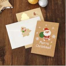 Vellum Christmas Greeting Card With Envelope Beautiful Card